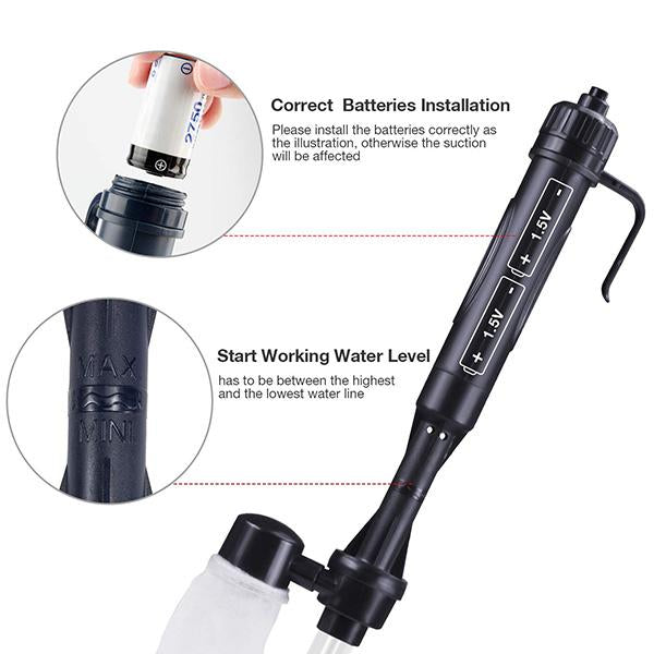 🥳2026 HOT SALE💞✨Electric Aquarium Gravel Cleaner