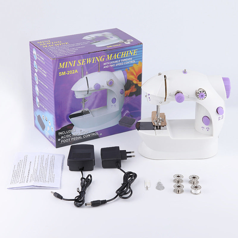 🧵 Mini Electric Sewing Machine – Compact Household Repair & Craft Tool ✨