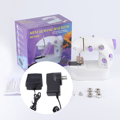 🧵 Mini Electric Sewing Machine – Compact Household Repair & Craft Tool ✨