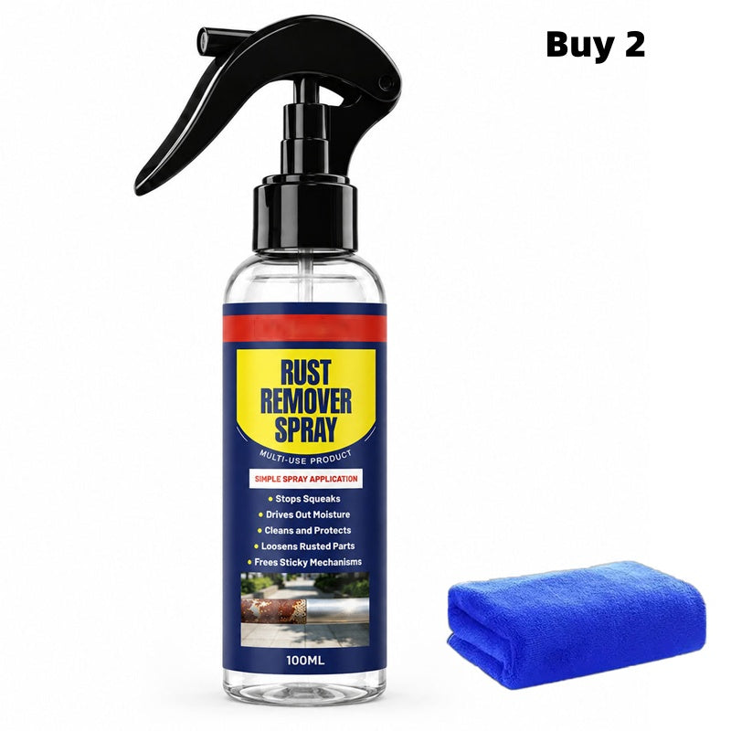 🛠️ Multi-Purpose Rust Remover Spray & Metal Lubricant for Tools, Hinges and Locks