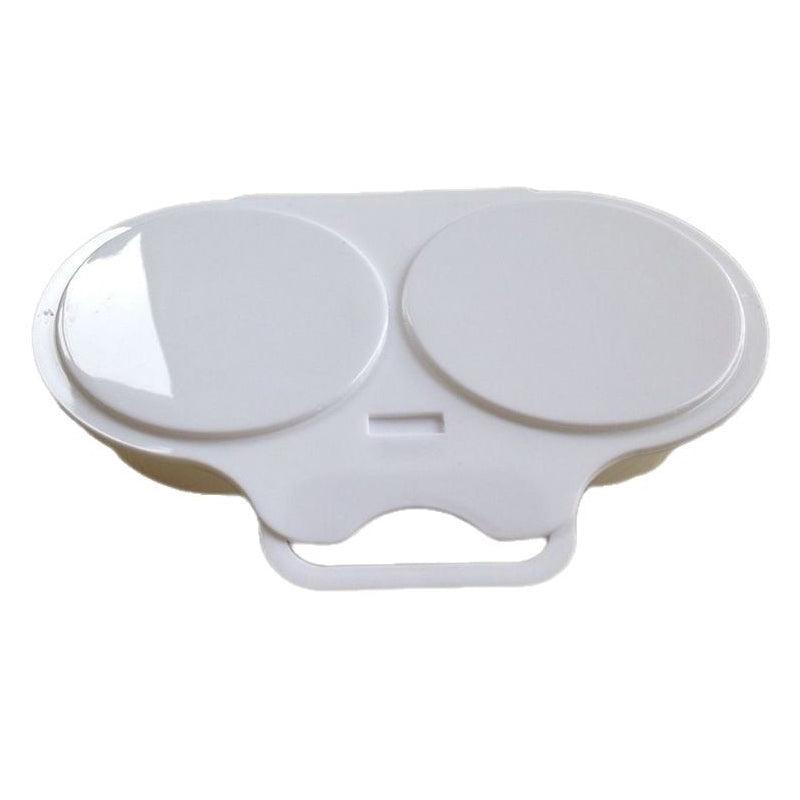 🥳2026 HOT SALE🥳💞50K+ SOLD! 🥗🎁 50% OFF! Microwave Egg Poacher——Dual‑cavity, non‑stick & easy clean. Healthier than frying – stock up & save! 🏠✅✨