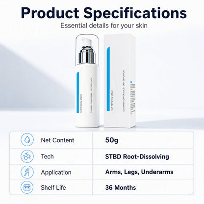 🎁💥LAST DAY SPECIAL PRICE!✨Ice-Cooling Hair Removal Cream for Sensitive Skin