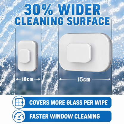 ✨ 6-in-1 Magnetic Window Cleaner for Double-Sided Glass Cleaning with Safety Cord