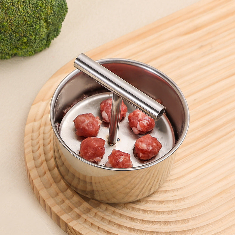 🎉 2026 Sale — Over 28,700 Sold!🍲Stainless Steel Meatball Mould 🍳