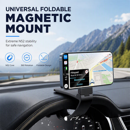 🥳HOT SALE🥳💞15K+ SOLD! Car Phone Mount N52 magnets, 360° rotation & anti-slip. Secure drive – grab yours! ✅