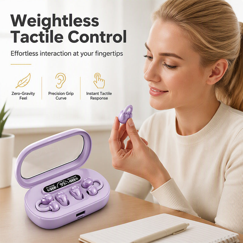 2-in-1 Wireless Earbuds with Digital Display