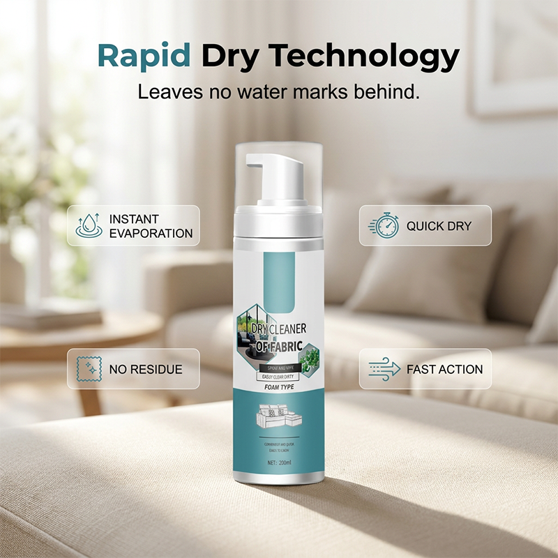 No-Rinse Fabric Cleaner Foam