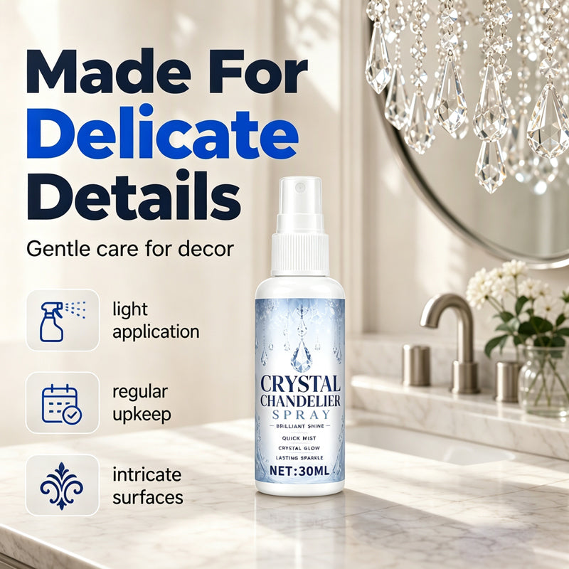 Crystal Chandelier Cleaner Spray – Easy Dust & Grime Removal