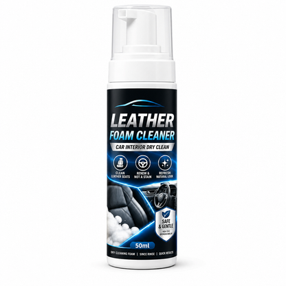 🚗Car Interior Leather Foam Cleaner Kit