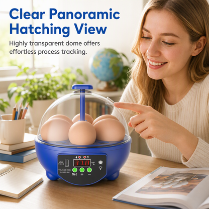 🐣 USB Automatic Mini Egg Incubator - Digital Temperature Control Poultry Hatching Box 🐥