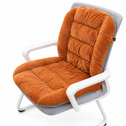 🔥 Cozy Heated Chair Cushion – Plush Seat & Back Warmer with Adjustable Heat & Timer！！！