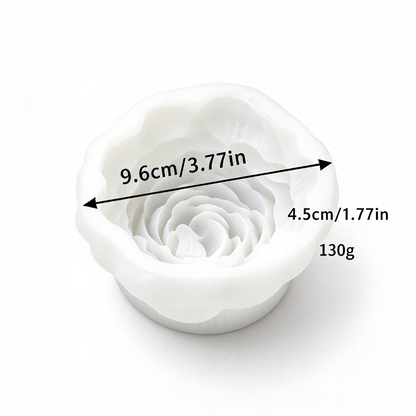 🌸 Peony Flower Silicone Mold for Cake Decorating & Crafts 🍰