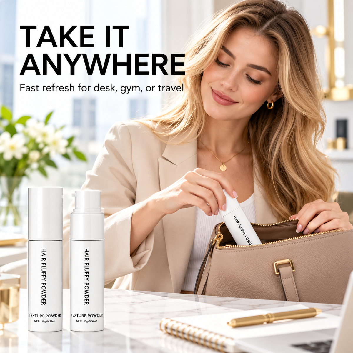 ✨ Instant Hair Volumizing Powder Spray Oil Control Dry Shampoo 💨