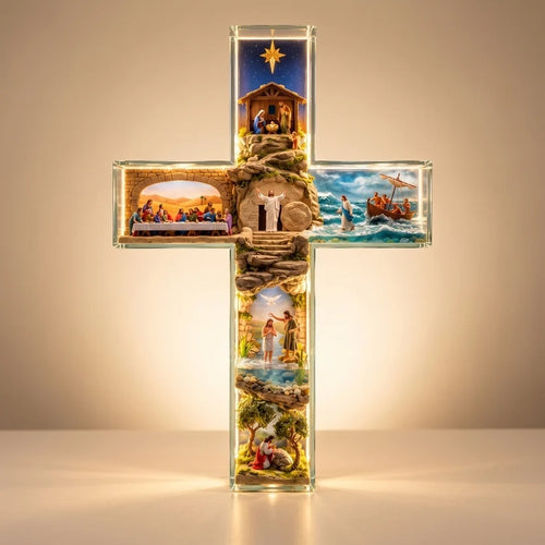Story of Jesus Light-Up Cross
