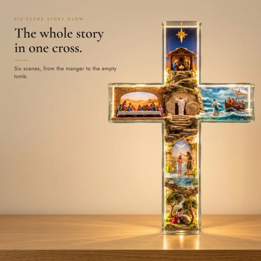 Story of Jesus Light-Up Cross