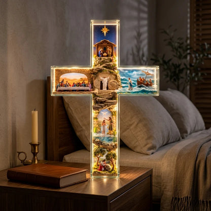 Story of Jesus Light-Up Cross
