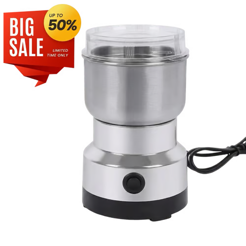 🏅High-Speed Stainless Steel Grain Grinder