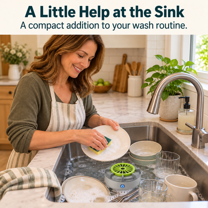 Compact Fruit & Vegetable Washer – Sink & Basin Washing Device