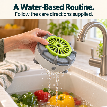 Compact Fruit & Vegetable Washer – Sink & Basin Washing Device