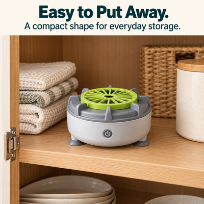 Compact Fruit & Vegetable Washer – Sink & Basin Washing Device