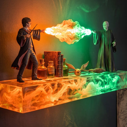 🎄Last Day 49% OFF🎁Rechargeable LED Magic Duel Wall-Mounted Display Stand